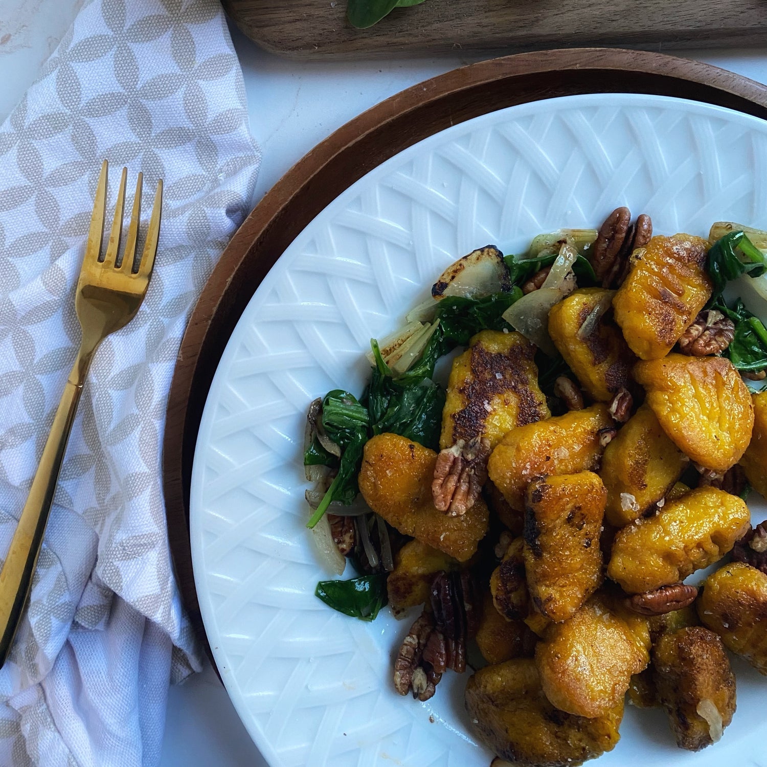 kabocha squash paleo gnocchi